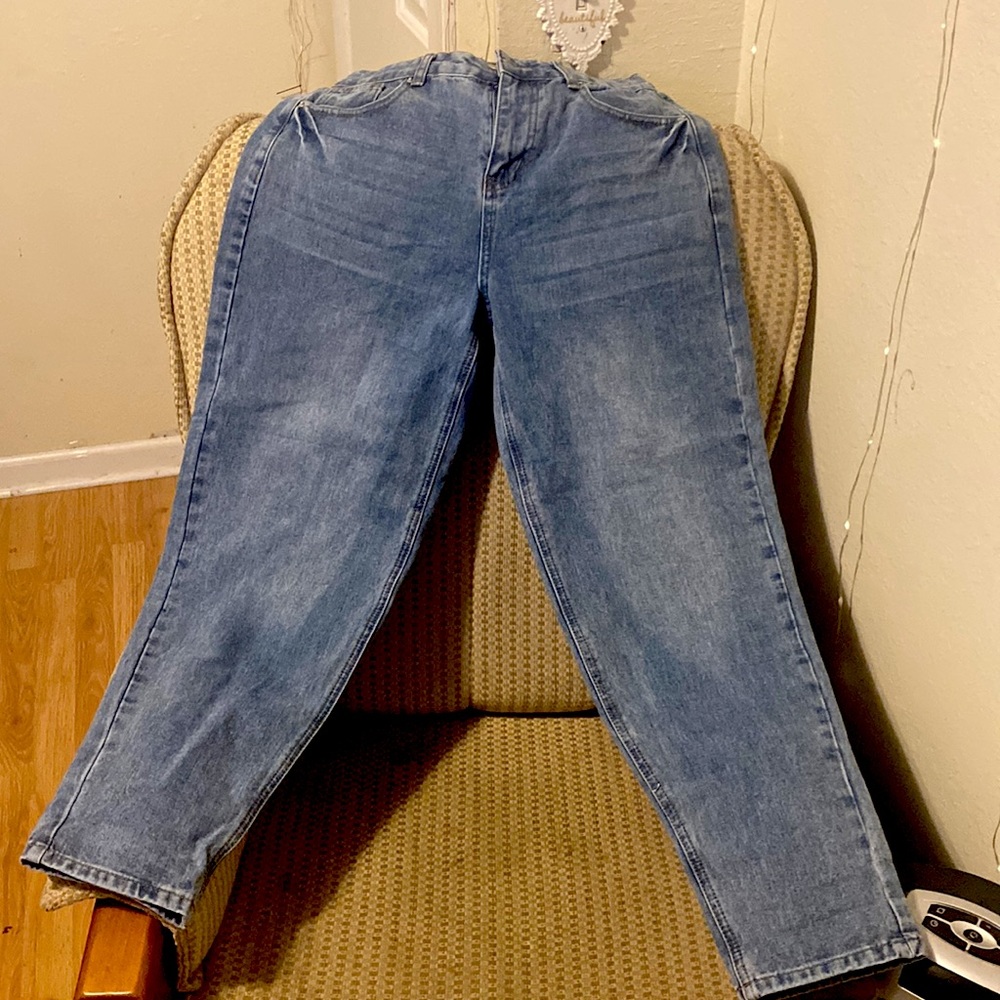 Rue 21 blue denim high rise jeans